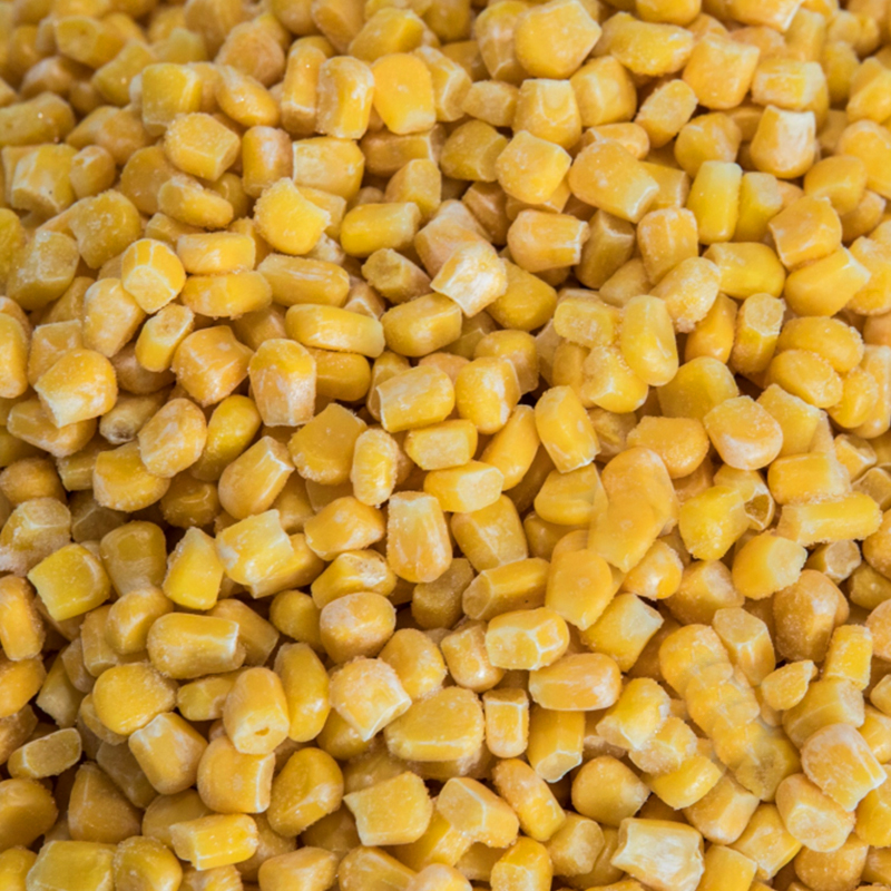Kernel jagung IQF/segmen jagung/jus jagung